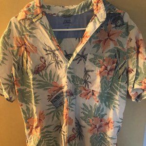 Men's Izod Beach Button down - Size M